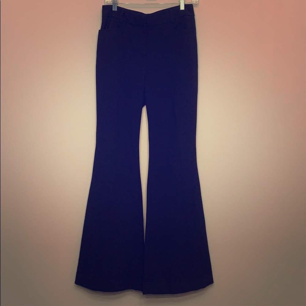 Express High Waist Flare Dress Pants
